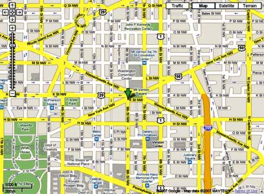 Area Map for Realscreen Summit 2012